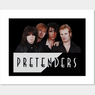 The pretenders///Aesthetic art for fans Posters and Art